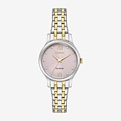 Citizen Classic Womens Two Tone Stainless Steel Bracelet Watch