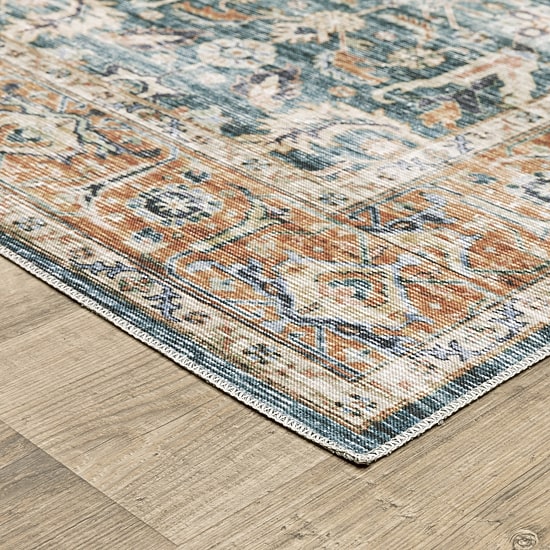 Covington Home Chelsea Distressed Oriental Washable 2'X8' Indoor Rectangular Runner