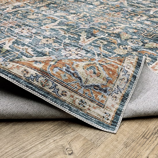 Covington Home Chelsea Distressed Oriental Washable 2'X8' Indoor Rectangular Runner