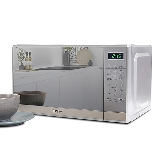 Total Chef Countertop Microwave Oven, 700W, 0.7 Cu Ft, Stainless Steel