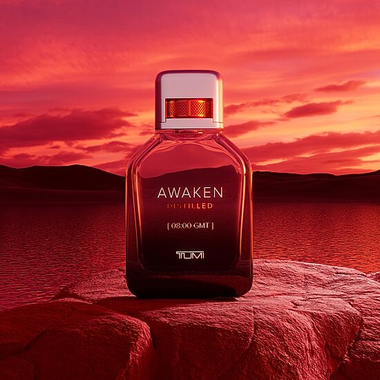 TUMI Awaken Distilled [08:00 GMT] Eau De Parfum Vaporisateur Spray, 3.4 Oz
