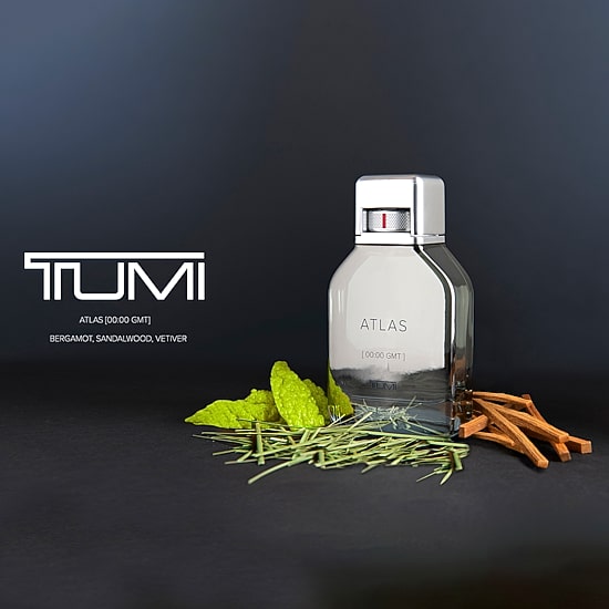 TUMI Atlas [00:00 GMT] Eau De Parfum 3-Pc Gift Set 3.4 Oz ($230 Value)
