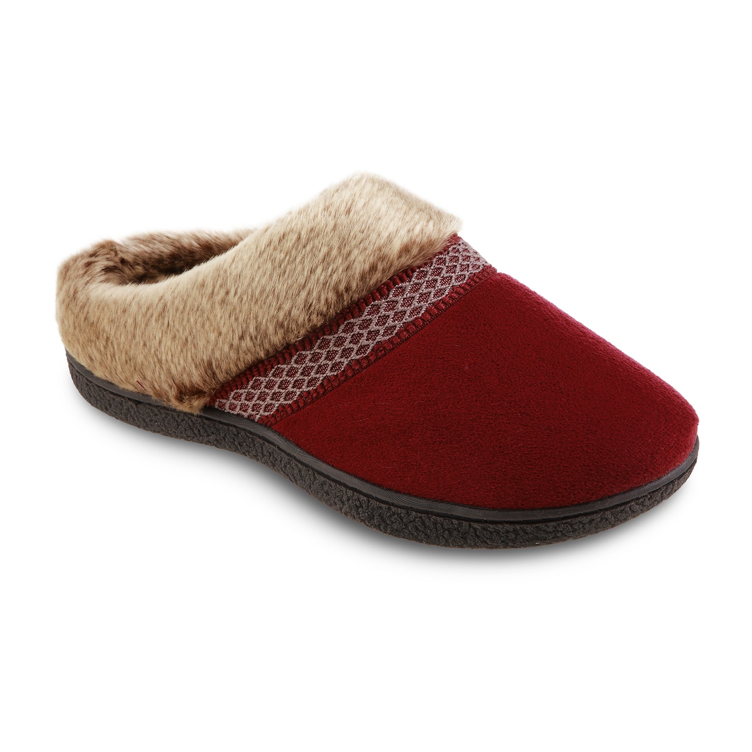 Isotoner Recycled Microsuede Mallory Womens Slip-On Slippers
