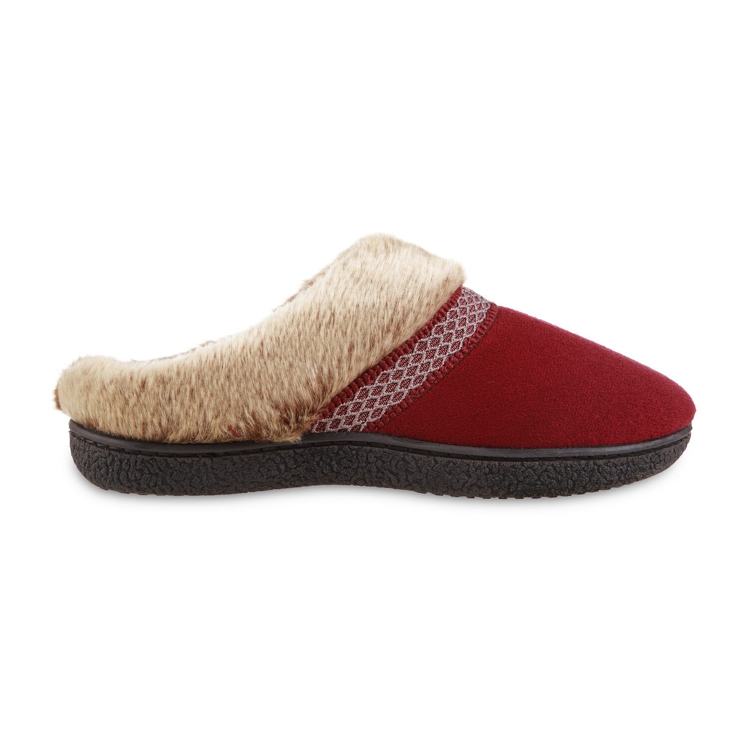 Isotoner Recycled Microsuede Mallory Womens Slip-On Slippers