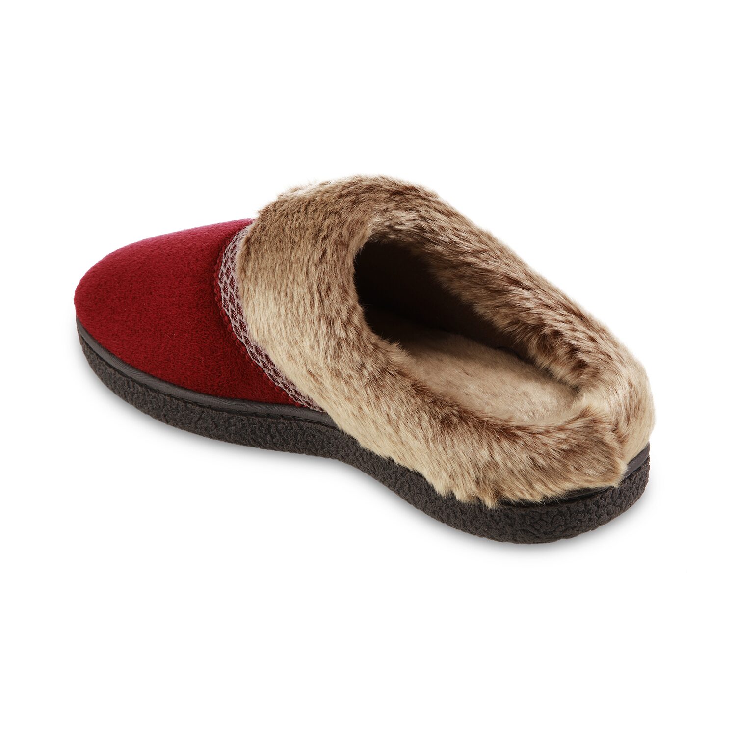 Isotoner Recycled Microsuede Mallory Womens Slip-On Slippers