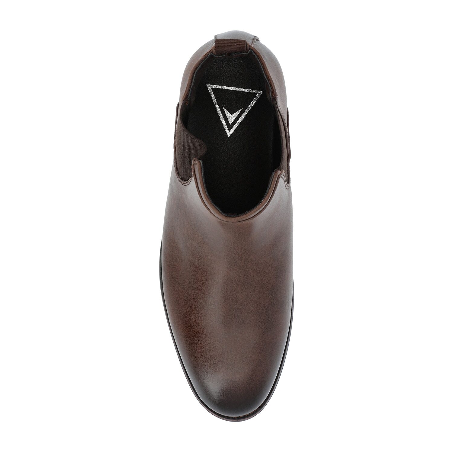 Vance Co Mens Landon Stacked Heel Chelsea Boots