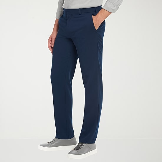 Van Heusen Ultra Flex Mens Classic Fit Dress Flat Front Pant