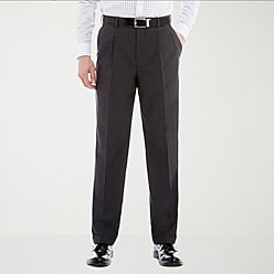 stafford travel sharkskin pleated dress pants classic Stafford Sharkskin Stretch Pleated Pants Classic Fit