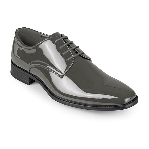Vance Co. Men's Wide Width Cole Dress Shoe - Gray/Grey - Size 7