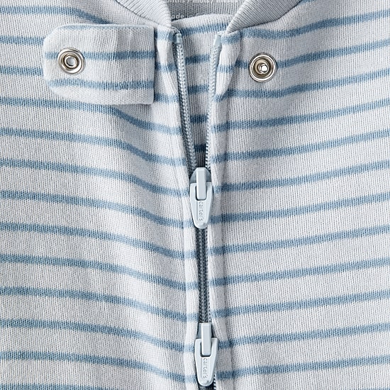 Carter's Otter Print Baby Unisex Striped Sleep and Play