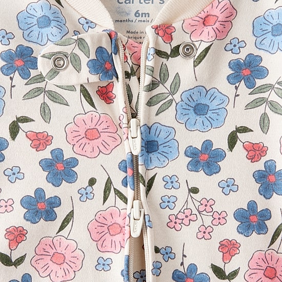 Carter's Baby Girls Floral Sleep and Play