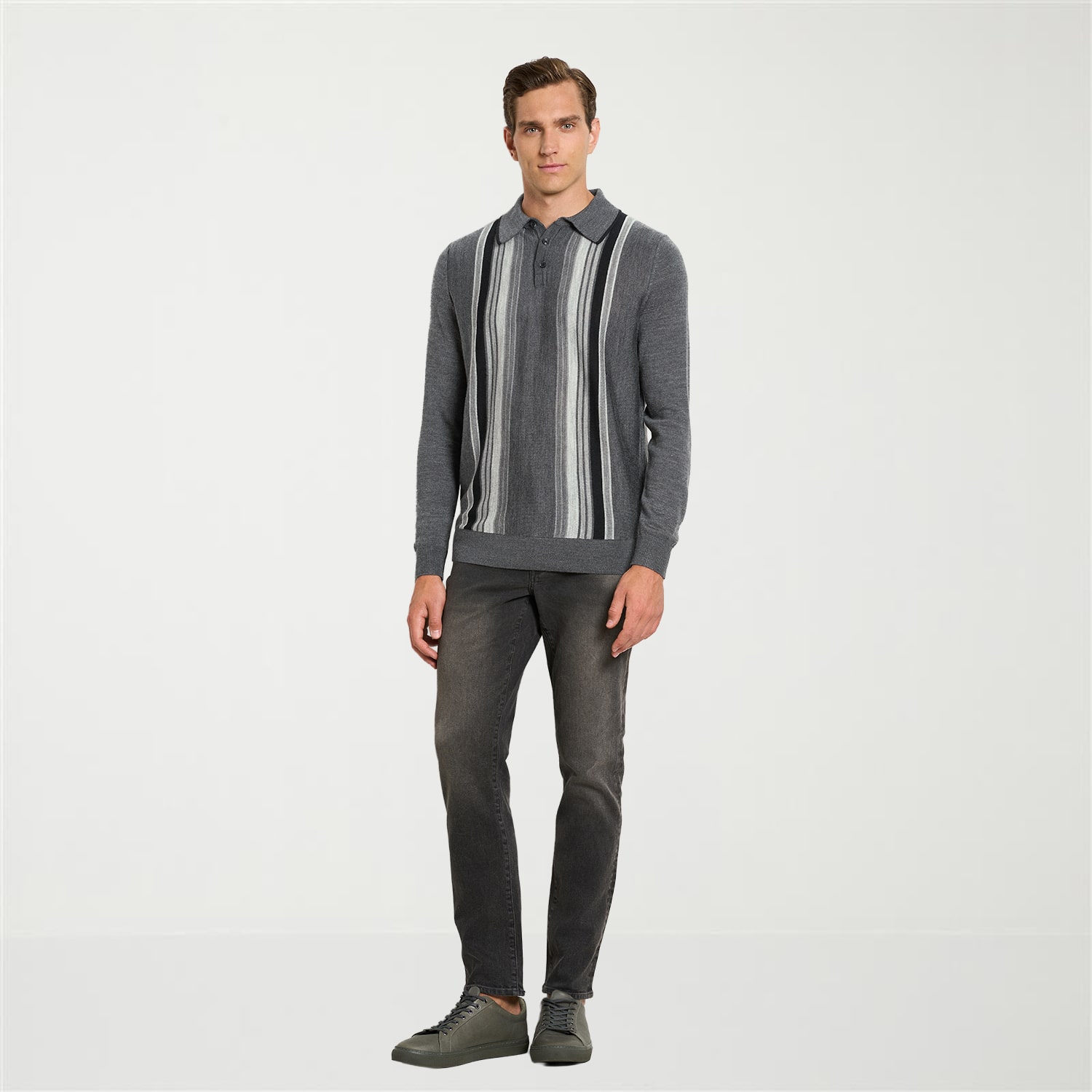 Van Heusen Essential Mens Long Sleeve Pullover Sweater