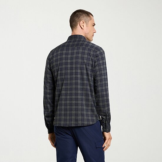 Van Heusen Performance Mens Long Sleeve Slim Fit Button-Down Shirt