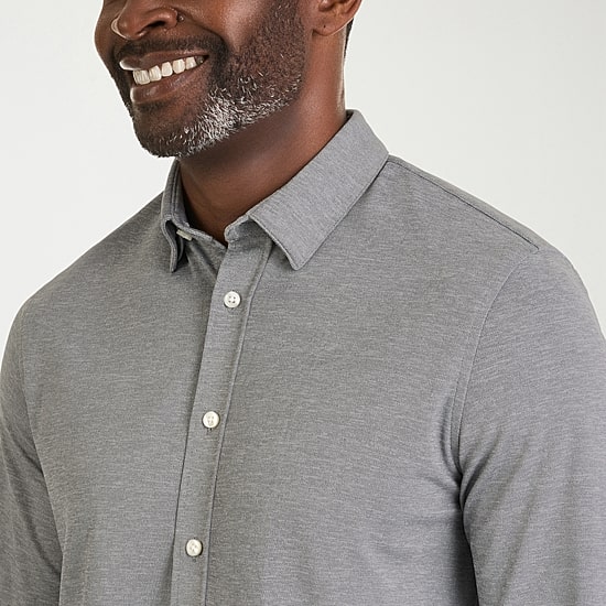 Van Heusen Mens Long Sleeve Classic Fit Button-Down Shirt