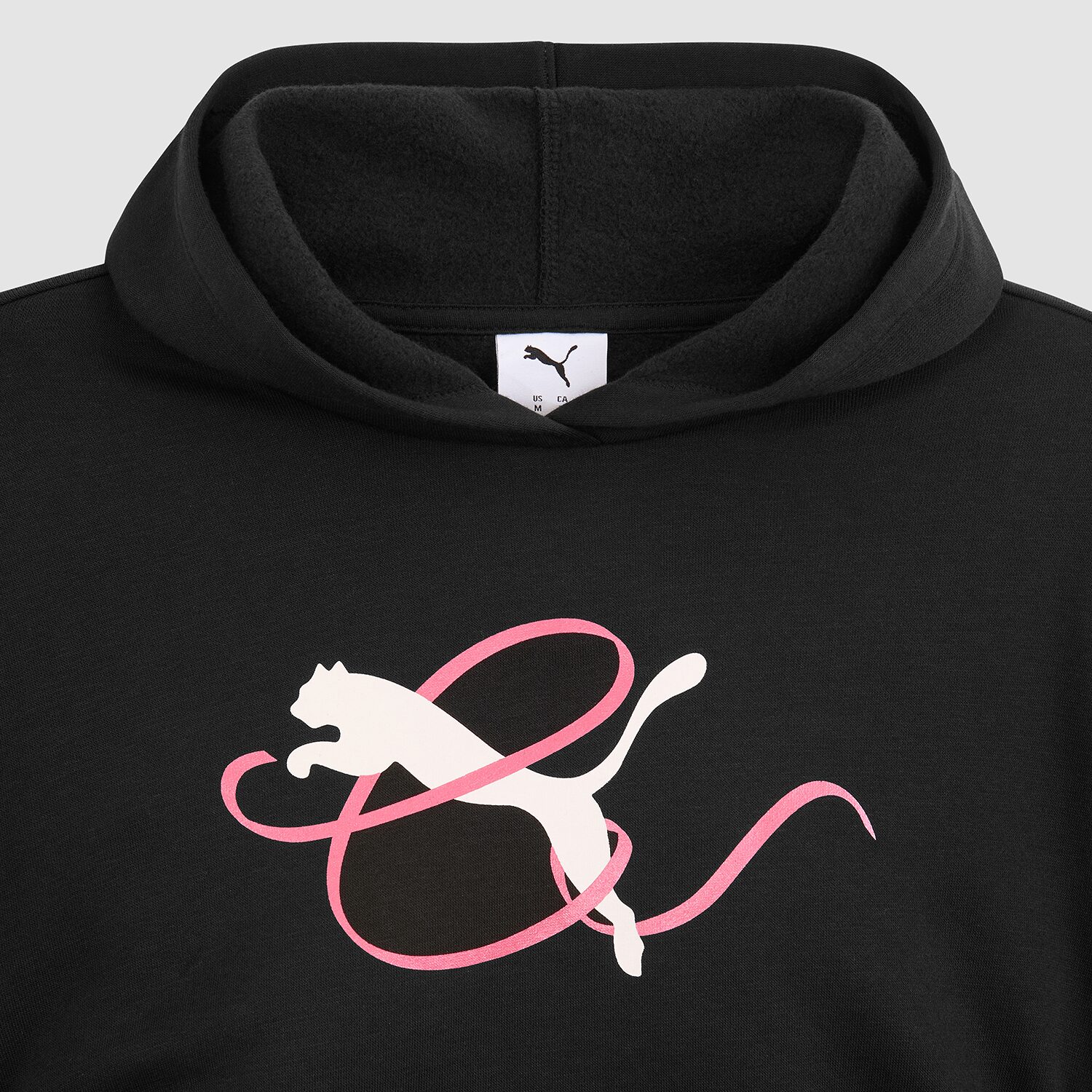 PUMA Big Kid Girls Long Sleeve Fleece Active Hoodie