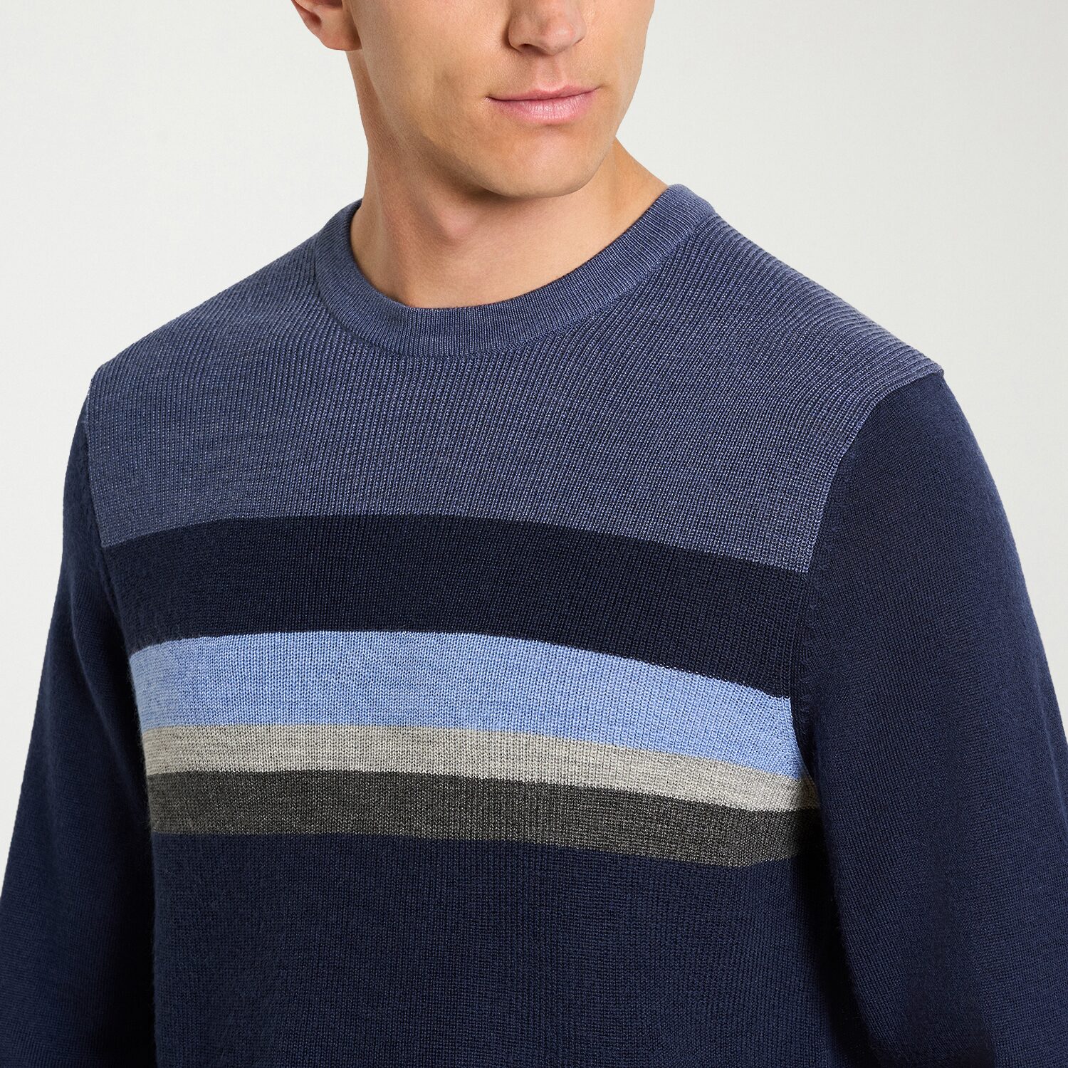 Van Heusen Essential Mens Crew Neck Long Sleeve Pullover Sweater
