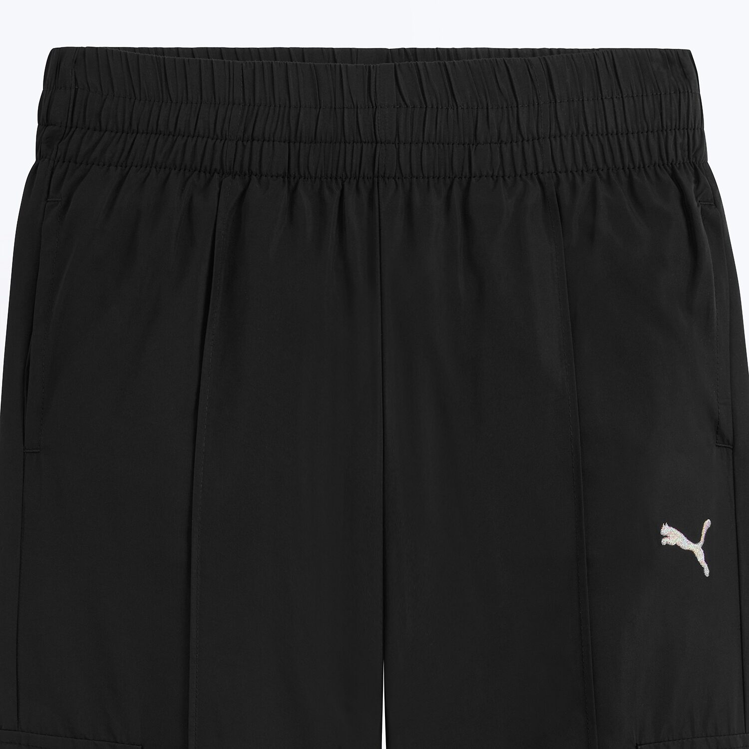 PUMA Big Kid Girls Mid Rise Wide Leg Active Cargo Pant