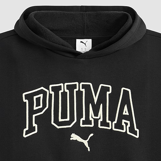 PUMA Big Kid Boys Long Sleeve Fleece Active Hoodie