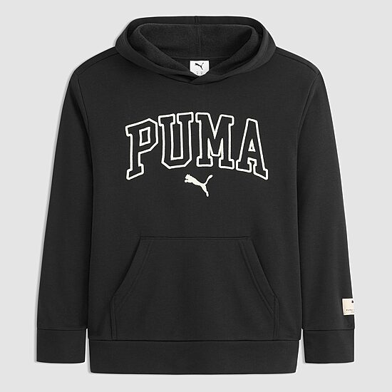 PUMA Big Kid Boys Long Sleeve Fleece Active Hoodie