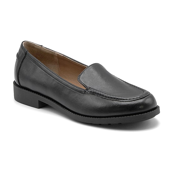 Adrienne Vittadini Wave Womens Moc Closed Toe Loafers