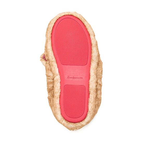 Dearfoams Mama Bear Closed Back Womens Slip-On Slippers