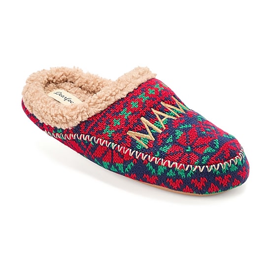 Dearfoams Mama Bear Womens Clog Slippers