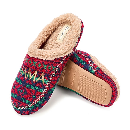 Dearfoams Mama Bear Womens Clog Slippers