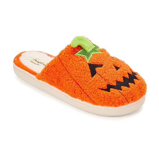 Dearfoams Halloween Womens Slip-On Slippers