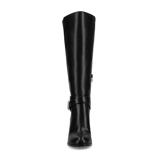 Journee Collection Womens Stacked Heel Dress Boots