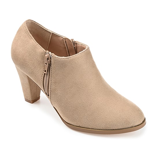 Journee Collection Womens Sanzi Kitten Heel Booties