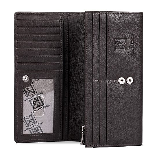 Karla Hanson Womens Rfid Blocking Envelope Wallet