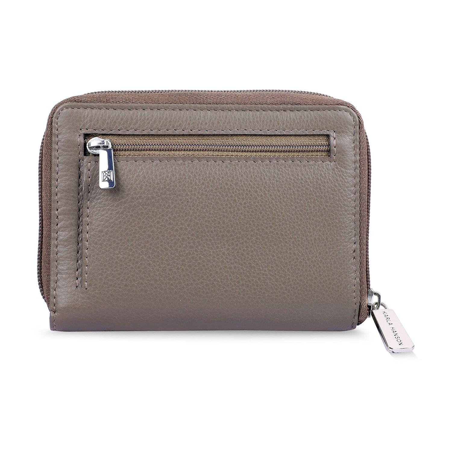 Karla Hanson Womens RFID Blocking Zip Around Wallet