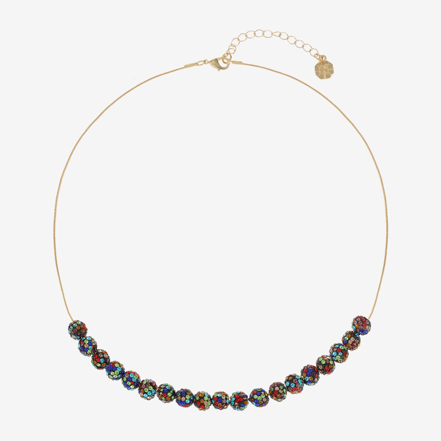 Monet Jewelry Frontal Womens 17 Inch Collar Necklace