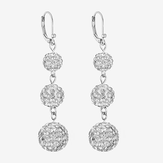 Monet Jewelry Womens Glass Drop Earrings