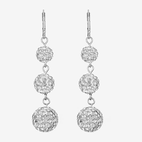 Monet Jewelry Womens Glass Drop Earrings