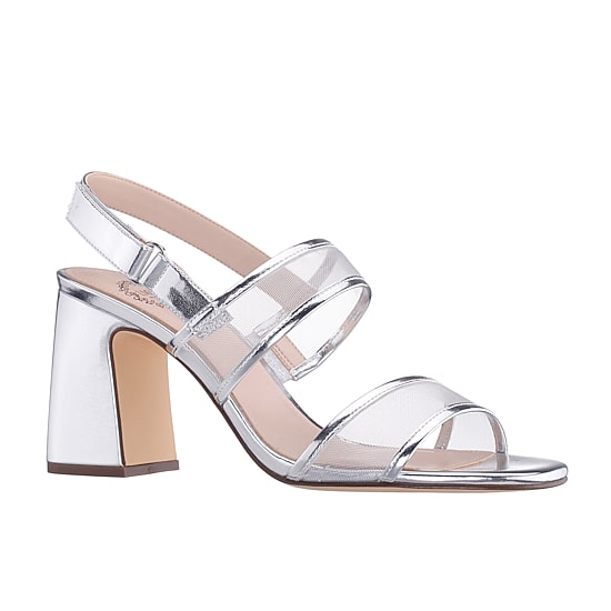 I. Miller Quana Womens Square Open Toe Block Heel Pumps