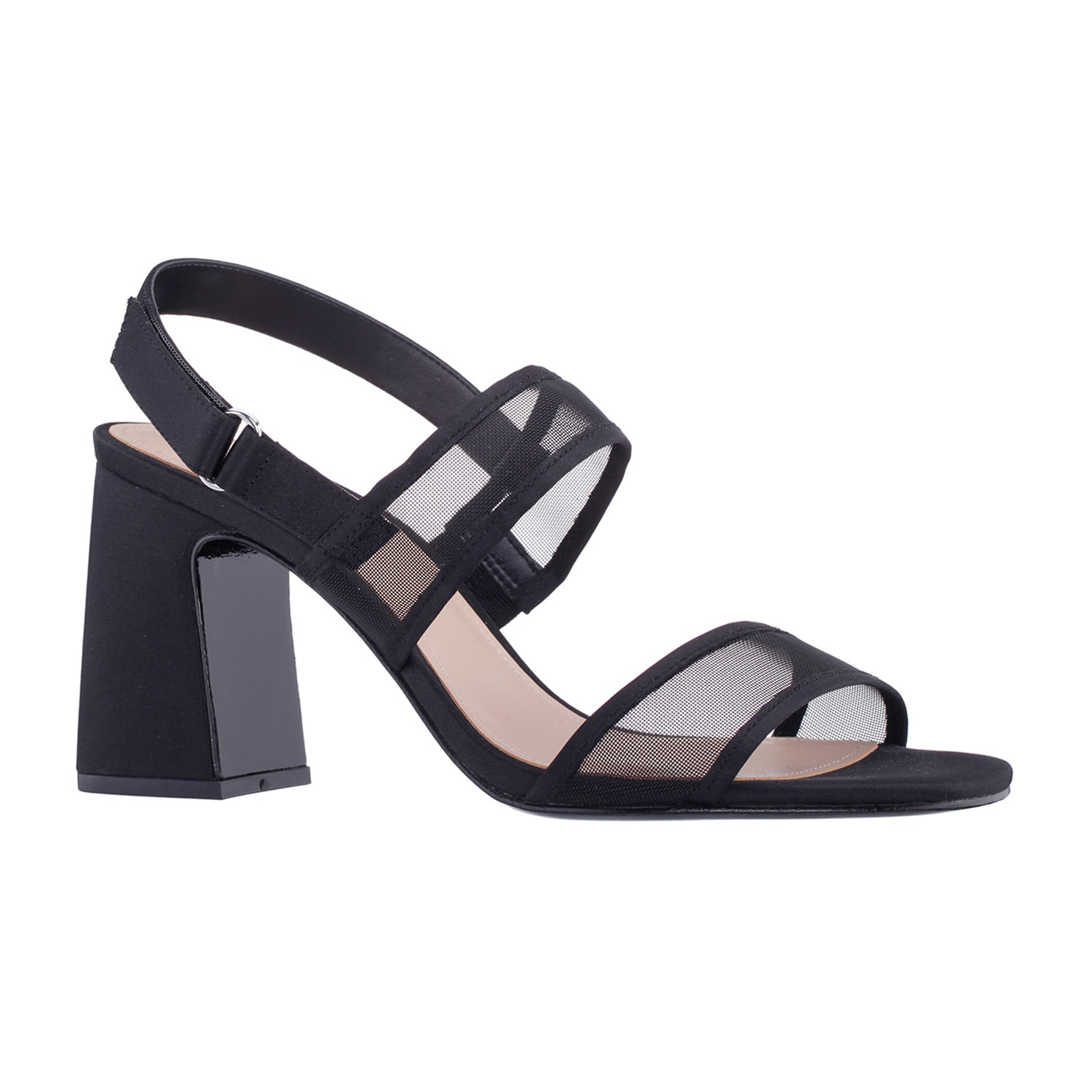 I. Miller Quana Womens Square Open Toe Block Heel Pumps