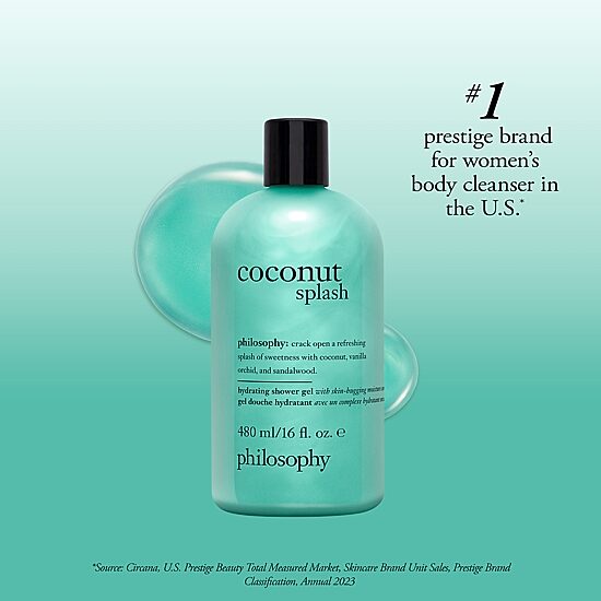 Philosophy Coconut Splash Hydrating Shower Gel 480ml