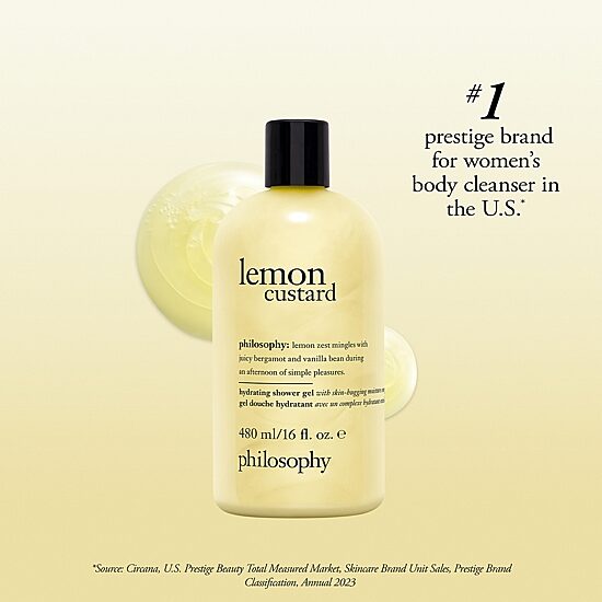 Philosophy Lemon Custard Hydrating Shower Gel 480ml