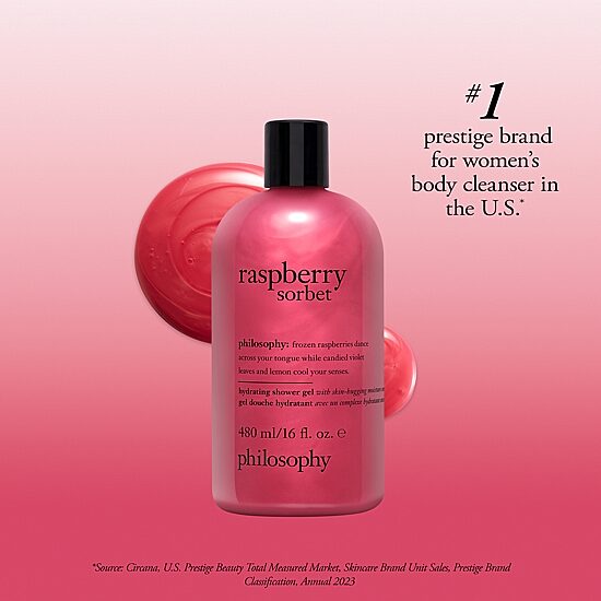 Philosophy Raspberry Sorbet Hydrating Shower Gel 480ml