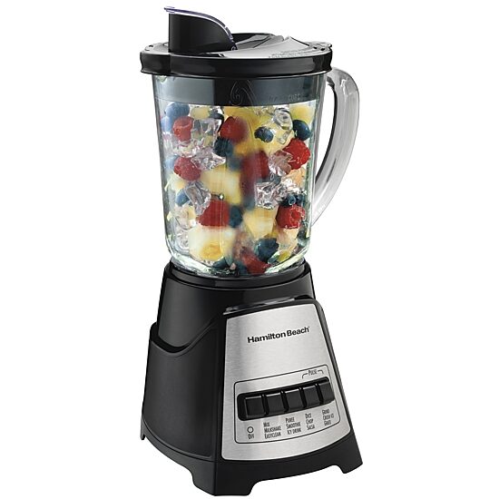 Hamilton Beach® Wave Crusher Glass Jar Blender - Black