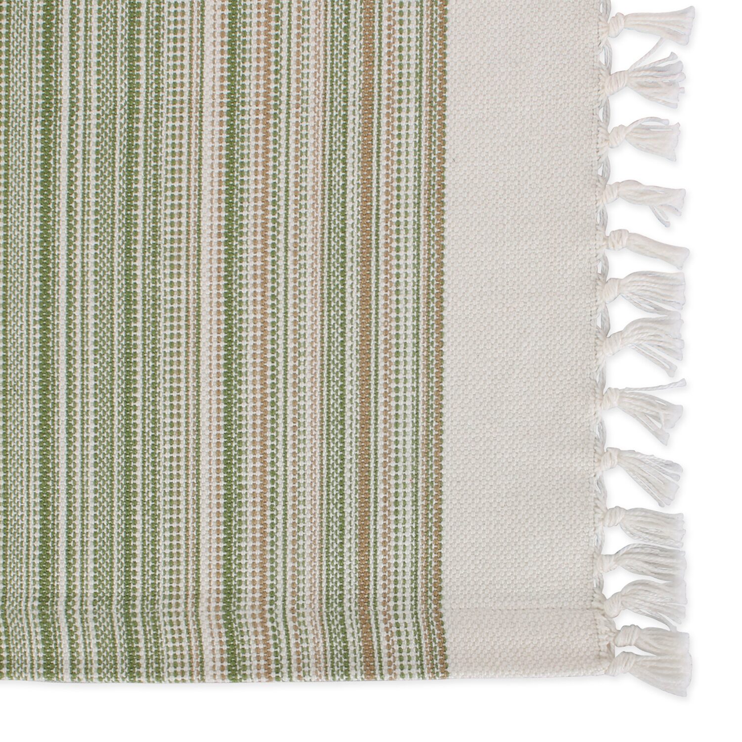 Design Imports Striped Fringed 6-pc. Placemat