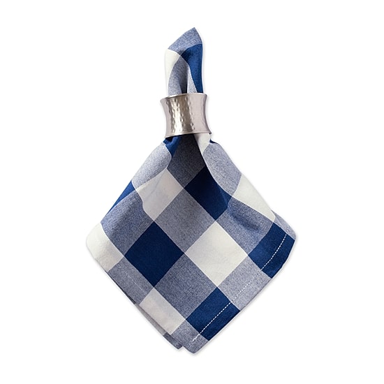 Design Imports Buffalo Check 6-pc. Napkins
