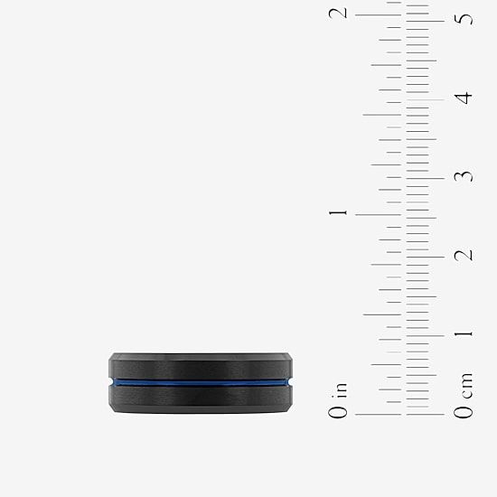 Mens 8MM Tungsten Wedding Band