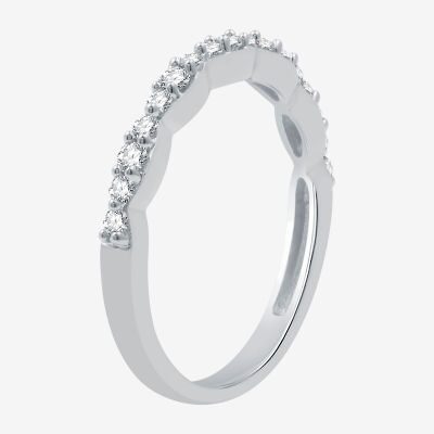 I Said Yes (H-I / I1) Womens 1 CT. T.W. Lab Grown White Diamond Sterling Silver Wedding Ring Set