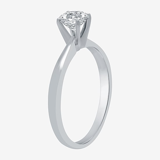 Classic Collection 1/2 CT. Lab-Grown (G / SI1-SI2) Diamond Round Solitaire Engagement Ring in 10K or 14K Gold