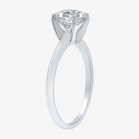 1 1/4 CT. Lab-Grown (G / SI2) Diamond Round Solitaire Engagement Ring In 14k Gold