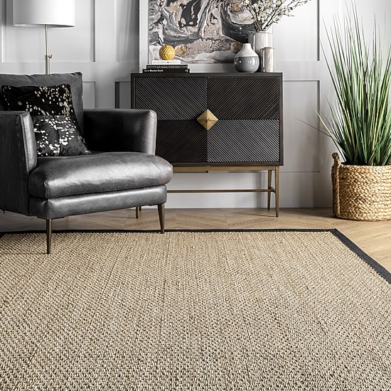 Nuloom Elijah Bordered Indoor Rectangular Accent Rug