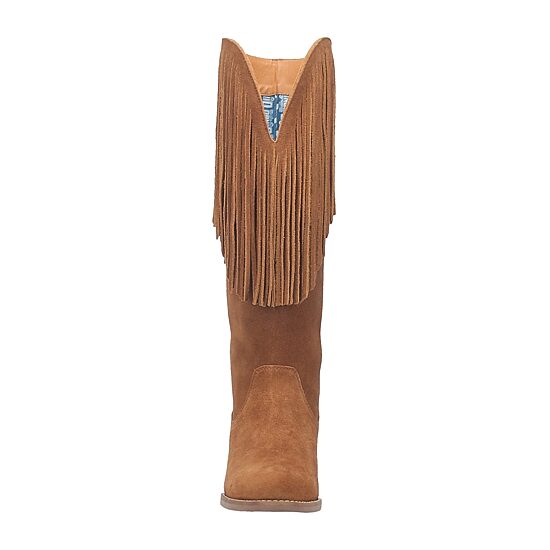 Dingo Womens Hassie Flat Heel Cowboy Boots