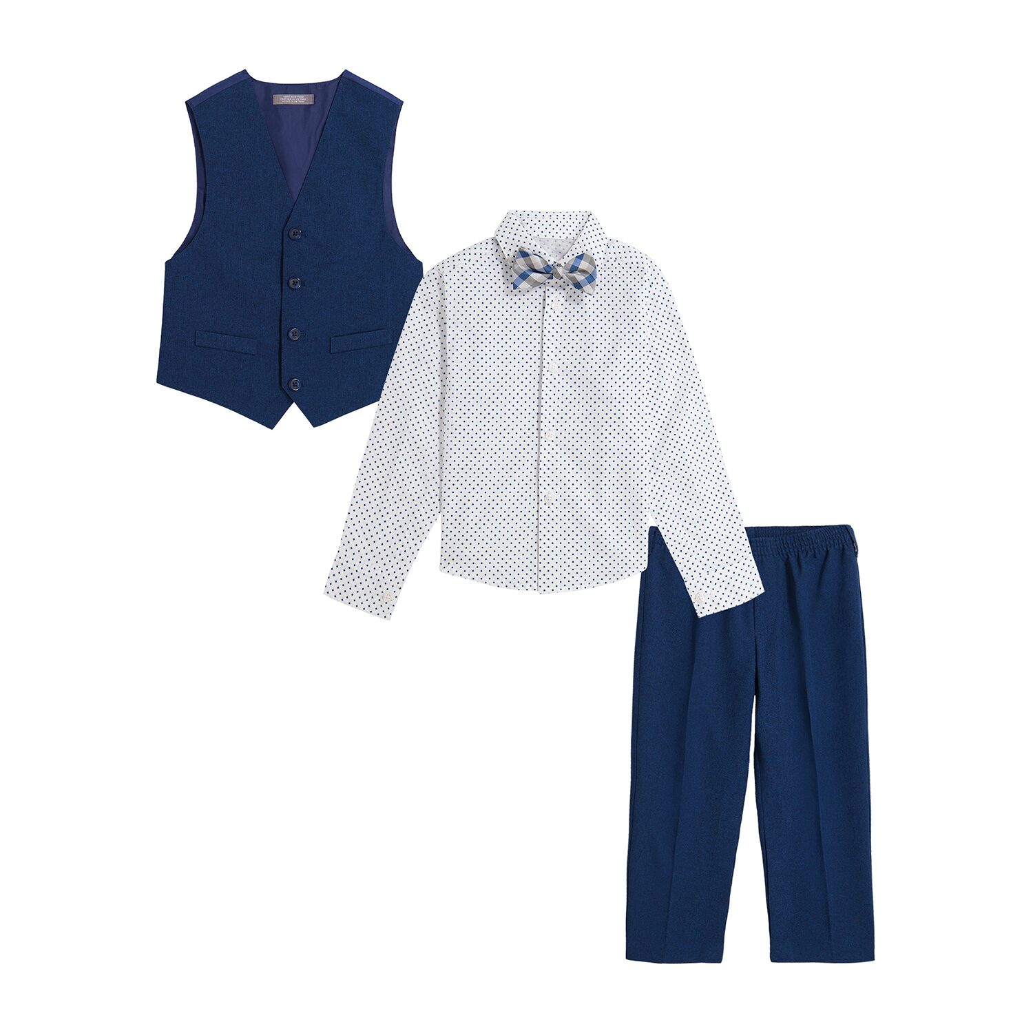 Van Heusen Little & Big Kid Boys 4-pc. Suit Set
